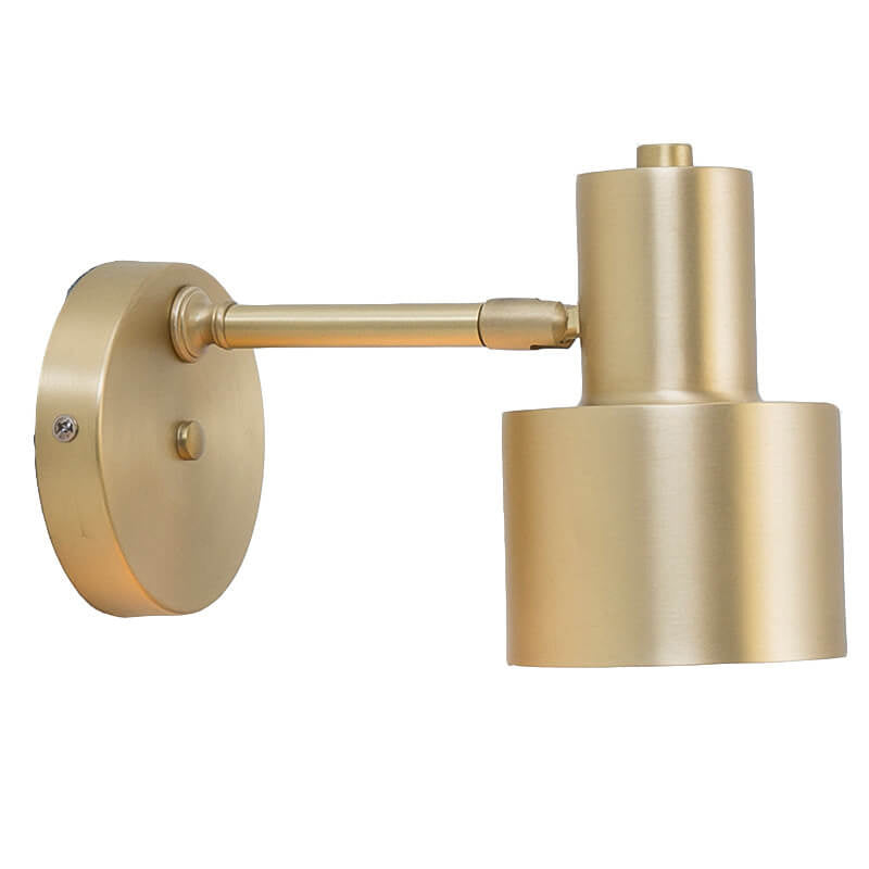 Moderne goldene Wandleuchte – minimalistisches Metalldesign für luxuriöse Interieurs