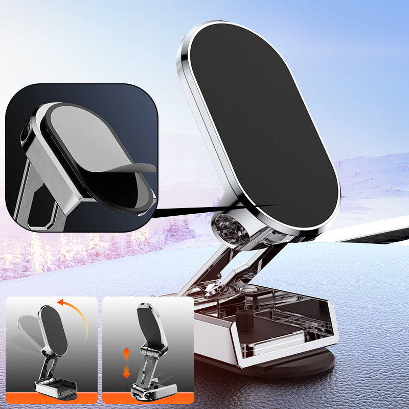 Klappbarer Auto-Handyhalter aus Metall