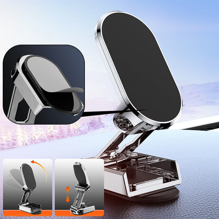 Klappbarer Auto-Handyhalter aus Metall