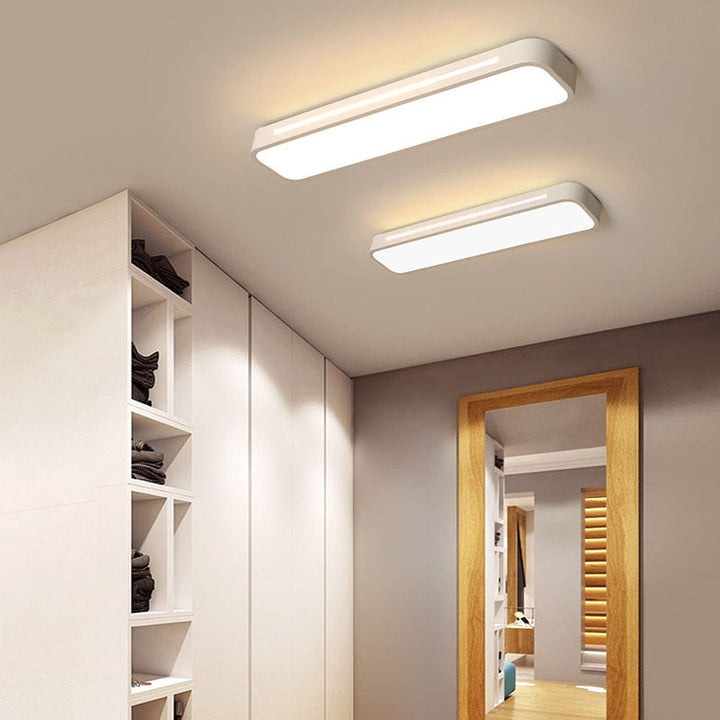 Nordische minimalistische lange LED-Deckenleuchte