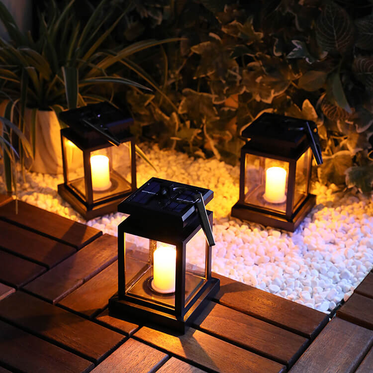 Moderne Solar Star Kerze ABS wasserdichte LED Außenlichter | Karnz