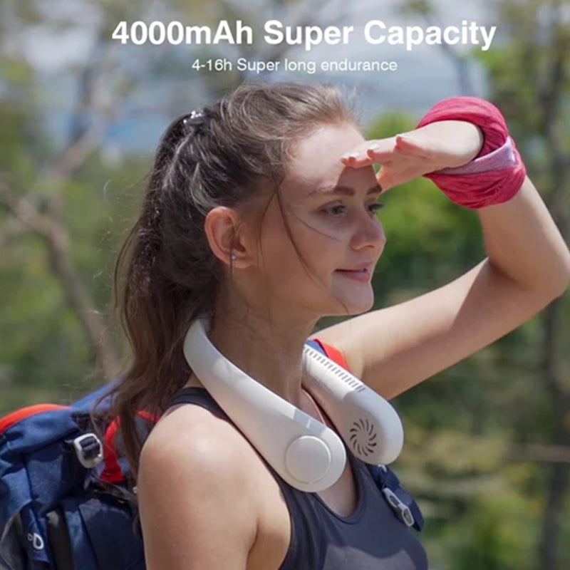 Hands-Free Tragbarer Bladeless Nackenventilator | Karnz
