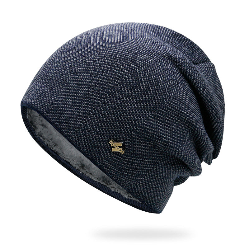 Strickmütze aus Wolle