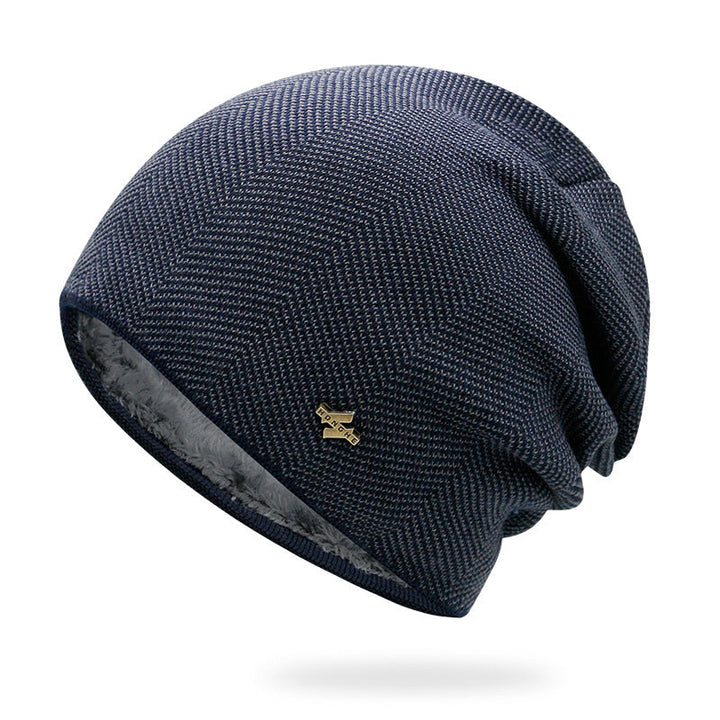 Strickmütze aus Wolle