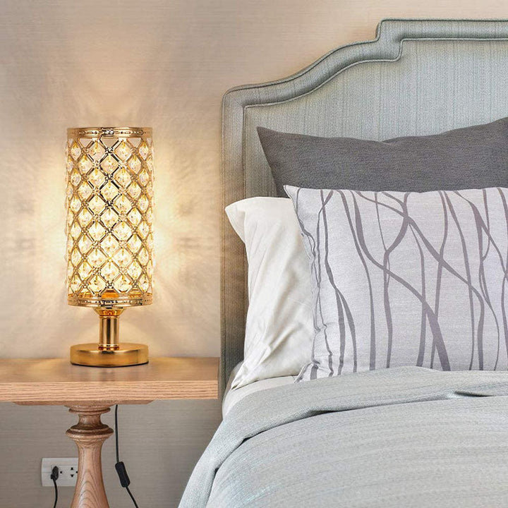 Moderne Kristall Tischlampe | Karnz