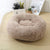 Weiches und beruhigendes Donut-Katzenkissen (schwarz, beige, grau oder rosa) | Karnz