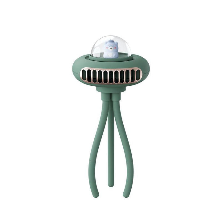 Tragbarer wiederaufladbarer faltbarer Kinderwagenventilator | Karnz