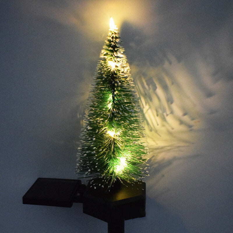 Moderne Solar Weihnachtsbaum Erd-Einlage Rasen-Dekoration Landschaftslicht | Karnz