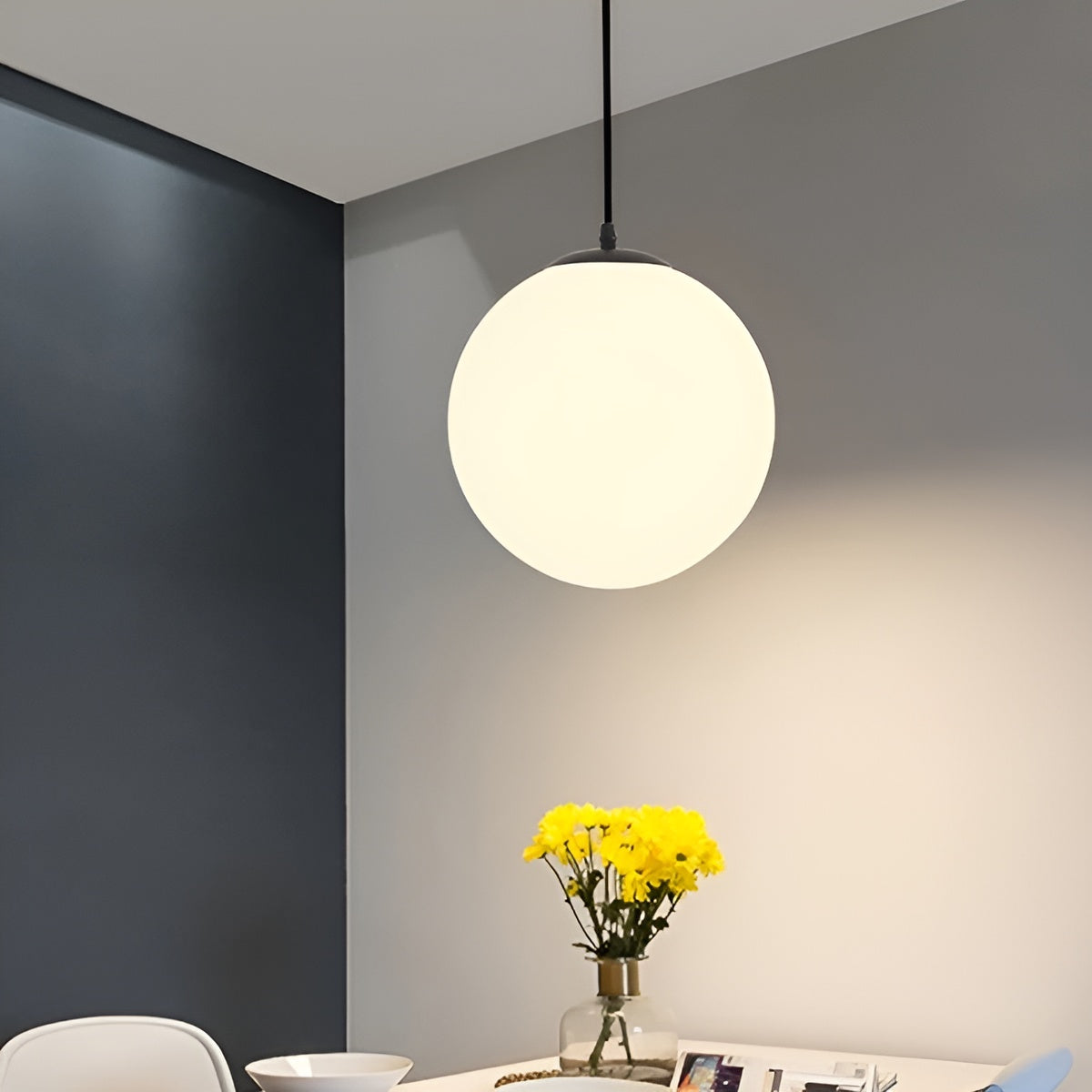 Metall-Pendelleuchte – Modernes Design | Perfekt für Esszimmer und Wohnzimmer