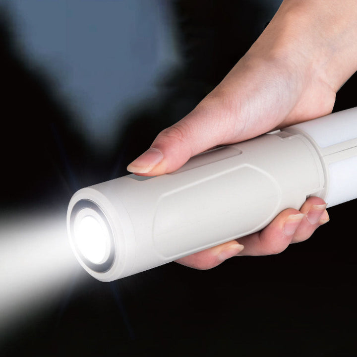 Zeitgenössische kreative Solar-Handheld-zylindrische Eisen-Acryl-LED-Außenleuchte für Außenterrassen | Karnz