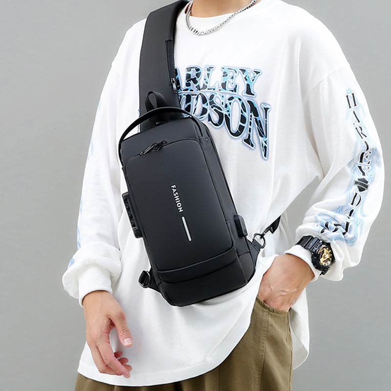 Lässige Multifunktionale Diebstahlsichere Brusttasche für Herren | Karnz