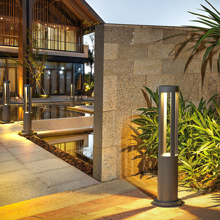 Modern Minimalist Wasserdichter Zylinder Quadrat Aluminium LED Landschaftslicht Für Garten | Karnz