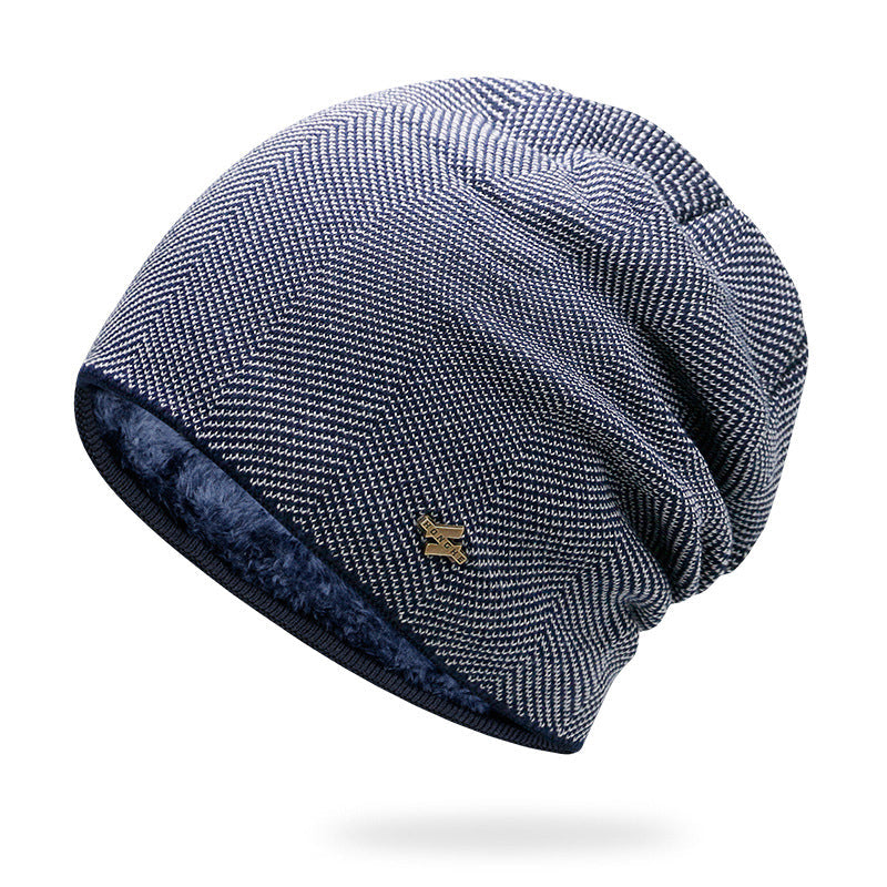 Strickmütze aus Wolle
