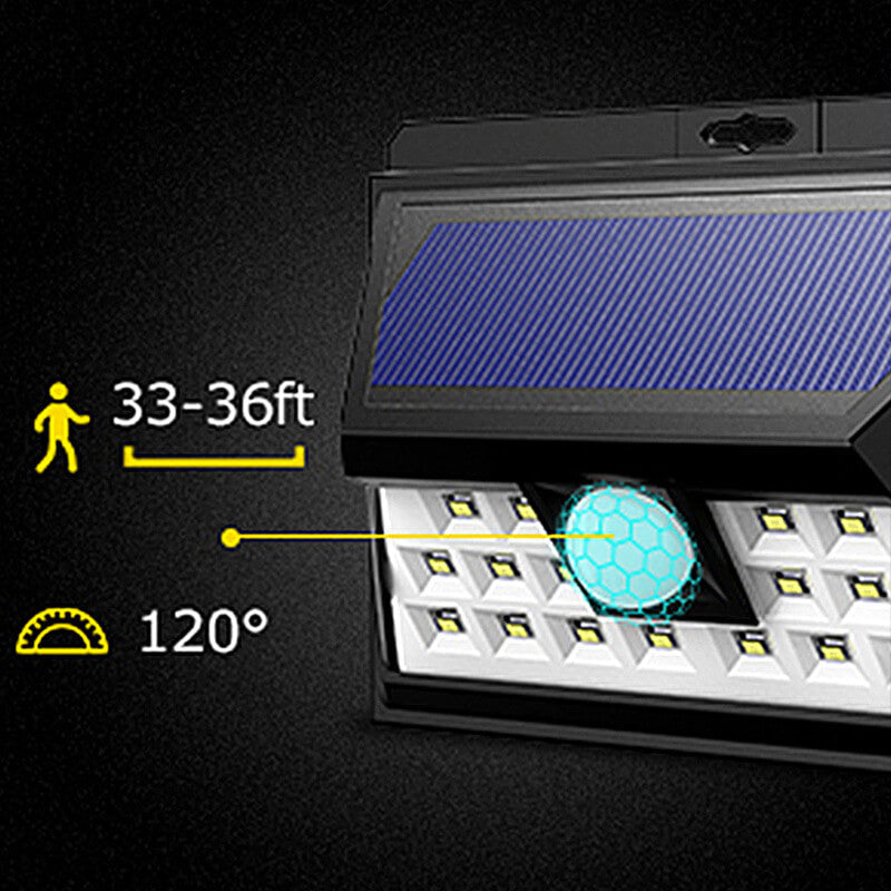 Outdoor Solar Trapez Körper Sensor Wasserdichte LED Patio Wand Sconce Lampe | Karnz