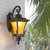 Europäisches Vintage Outdoor Quadrat Käfig Aluminium Glas 1-Licht Wandlampe | Karnz