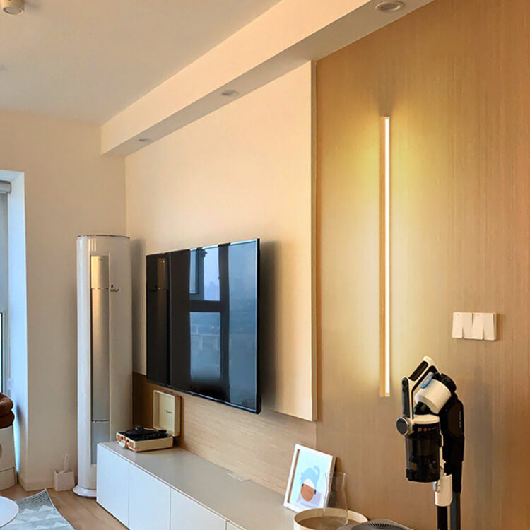 ZenBeam Japanische LED-Wandleuchte | Massivholzdesign | Modernes Akzentlicht