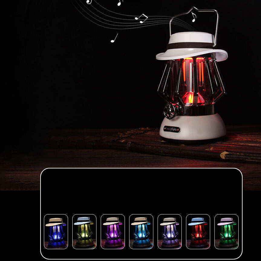 Moderne Tragbare Metalltextur Camping LED Außenbeleuchtung | Karnz