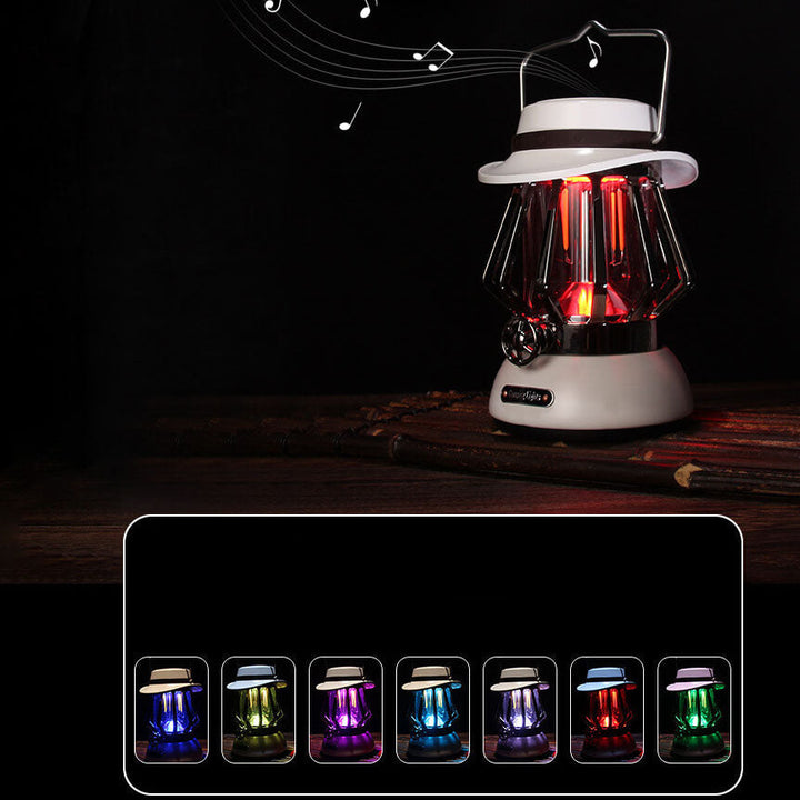 Moderne Tragbare Metalltextur Camping LED Außenbeleuchtung | Karnz