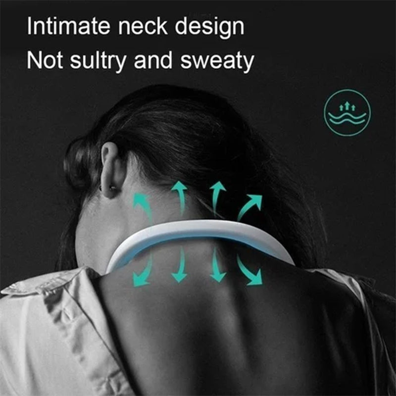 Hands-Free Tragbarer Bladeless Nackenventilator | Karnz