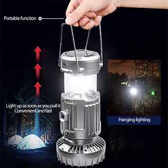 Laternen Camping Solar Ventilator LED Licht | Karnz