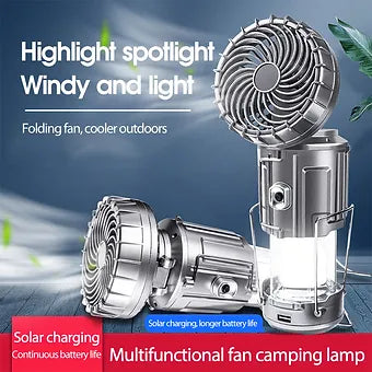 Laternen Camping Solar Ventilator LED Licht | Karnz