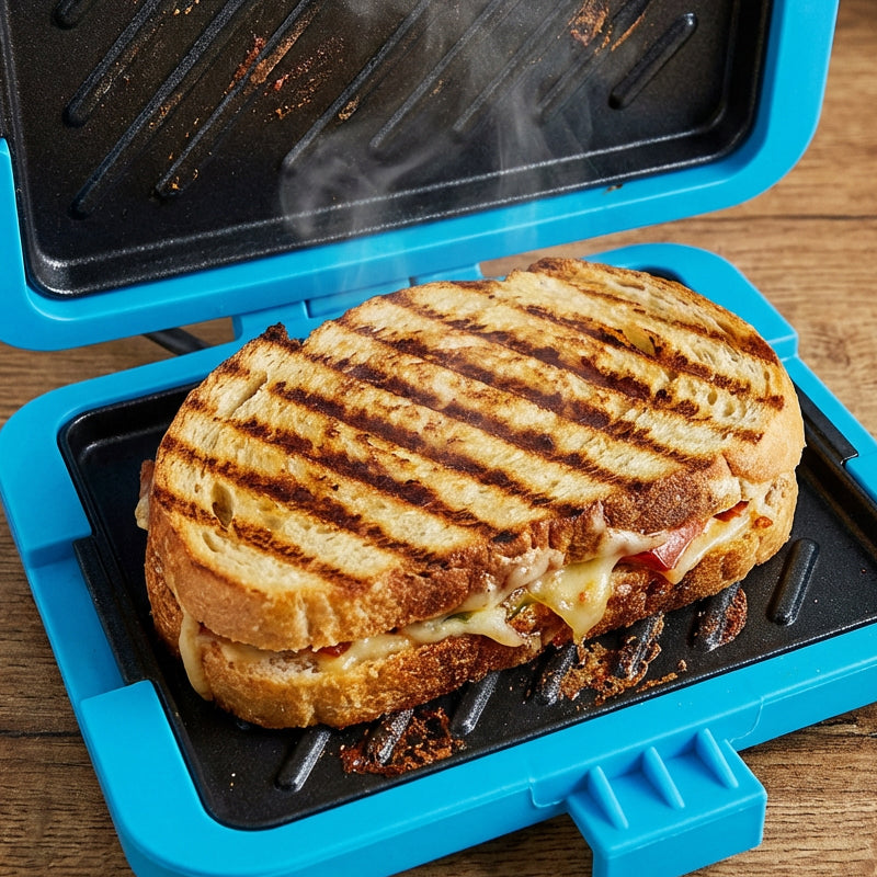 CrunchMate™ Sandwich Maker für Mikrowelle & Ofen | Karnz