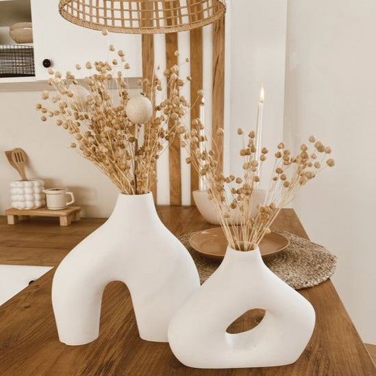 Rechte Vase 2-Teilig Set Karnz