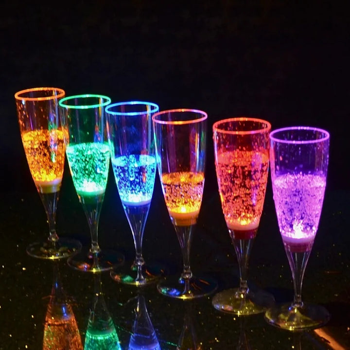 GlowSip - LED-beleuchtetes Weinglas-Set (6 Stück) Karnz