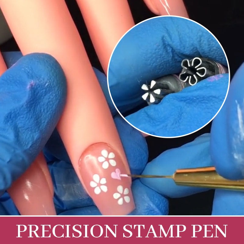 Nail Art Stempelstift mit Präzisionsspitze | Karnz