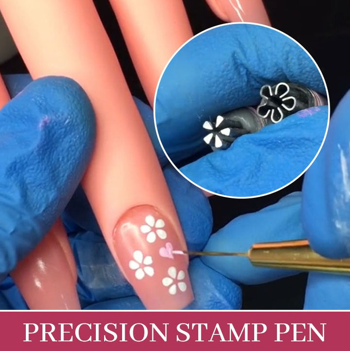 Nail Art Stempelstift mit Präzisionsspitze | Karnz