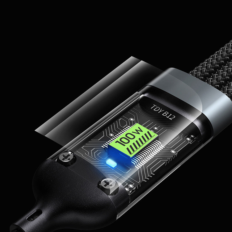 Superschnelles Lade-3-in-1-Datenkabel