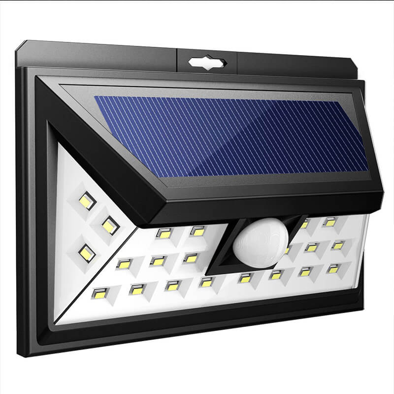 Outdoor Solar Trapez Körper Sensor Wasserdichte LED Patio Wand Sconce Lampe | Karnz