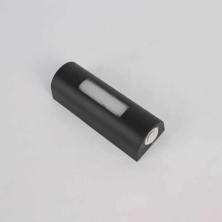 Moderner minimalistischer zylindrischer Design-LED-Außen-Wandleuchte Deko-Lampe | Karnz
