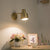 Moderne goldene Wandleuchte – minimalistisches Metalldesign für luxuriöse Interieurs