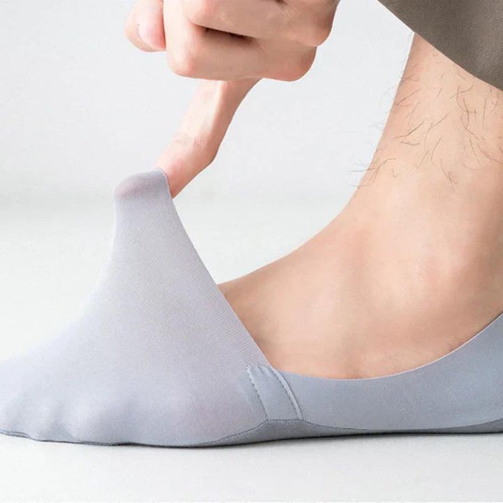 Bequeme rutschfeste Eis-Seide Socken | Karnz