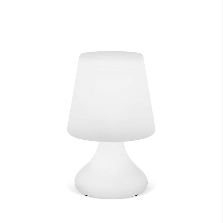 Moderne Minimalistische PE Becherform USB LED Tischlampe Nachtlicht für Außenpatio | Karnz