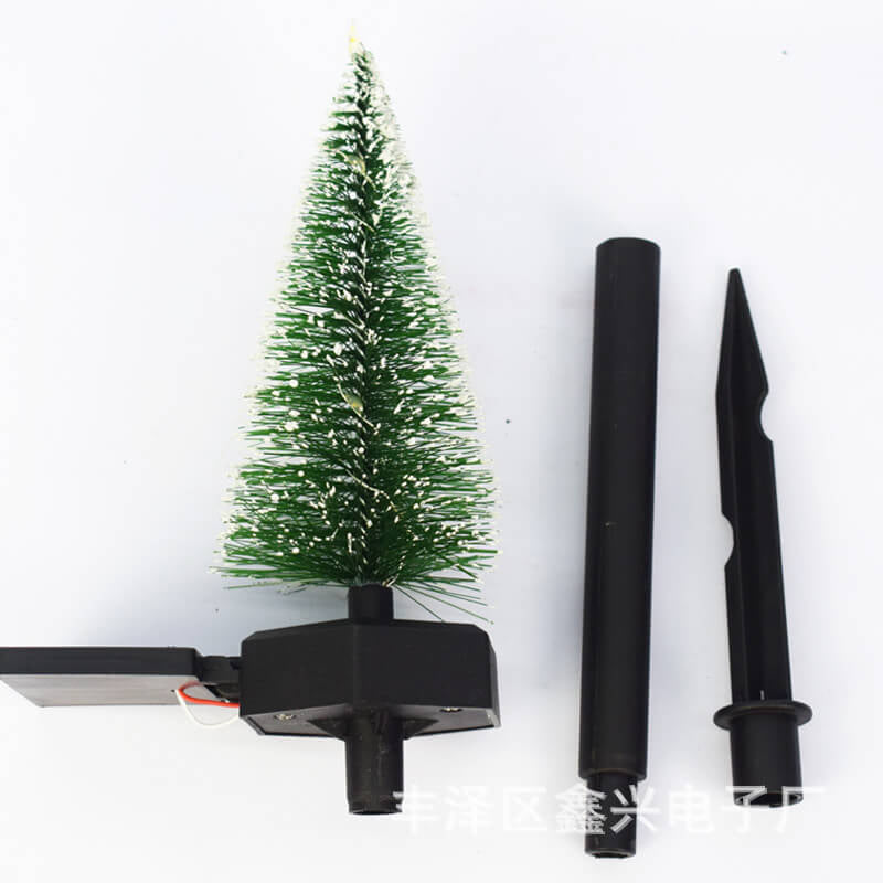 Moderne Solar Weihnachtsbaum Erd-Einlage Rasen-Dekoration Landschaftslicht | Karnz