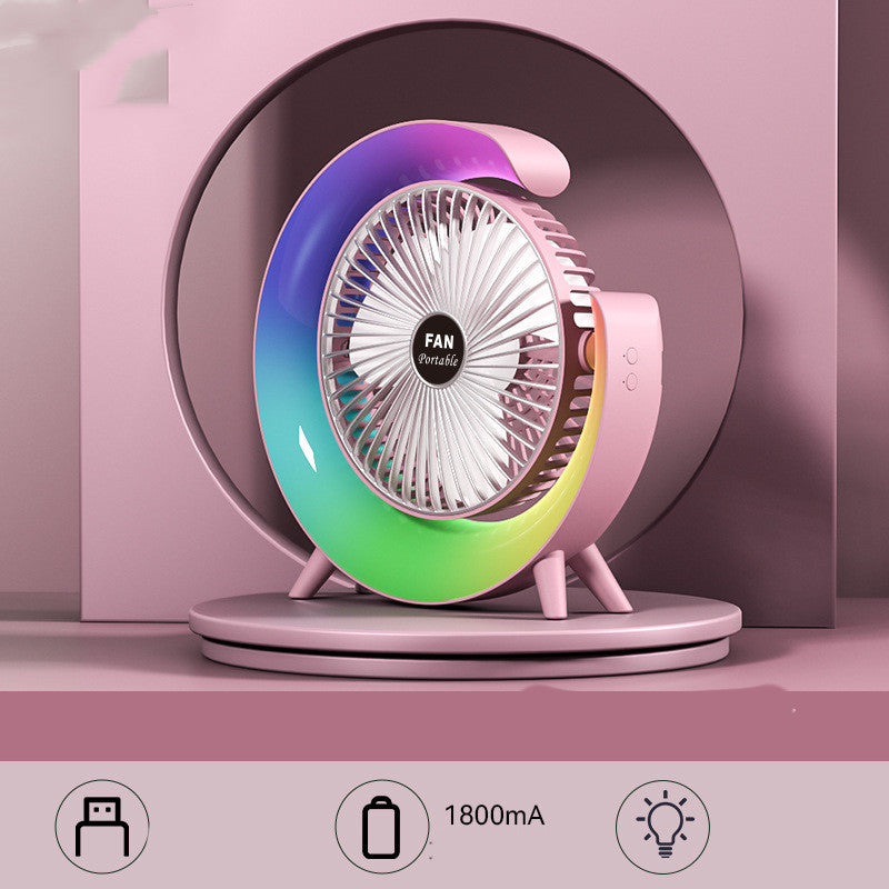 USB-Lade Nachtlicht Mini Ventilator | Karnz