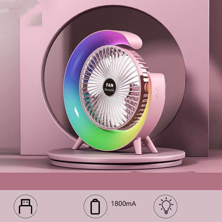USB-Lade Nachtlicht Mini Ventilator | Karnz