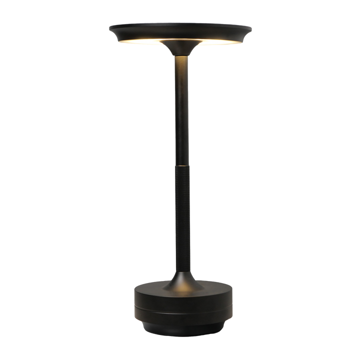 Aluminium wiederaufladbare Touch-Dimmer-Tischlampe | Karnz