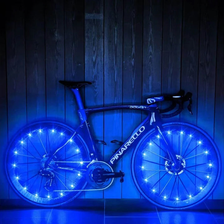 Wiederaufladbare Fahrradreifenlichter