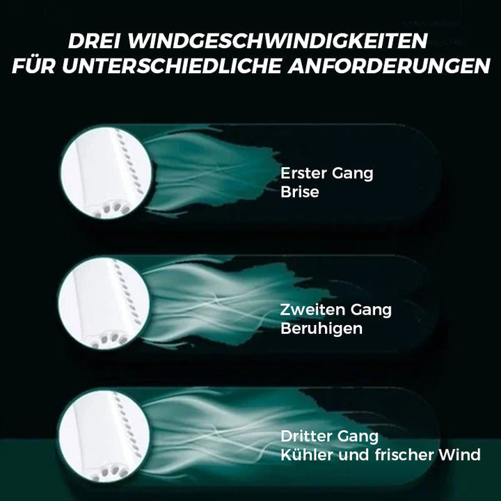 Neuer tragbarer Halslüfter | Karnz