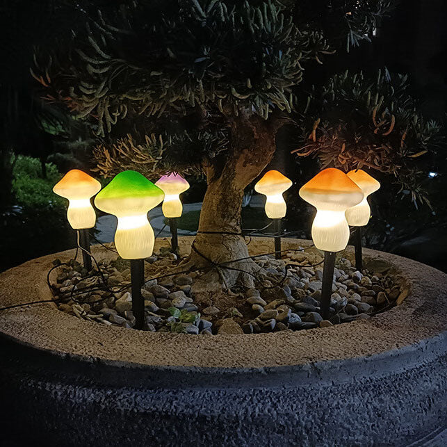 Solar Outdoor Pilzform LED Gartenrasen Bodeneinbau Landschaftslicht | Karnz