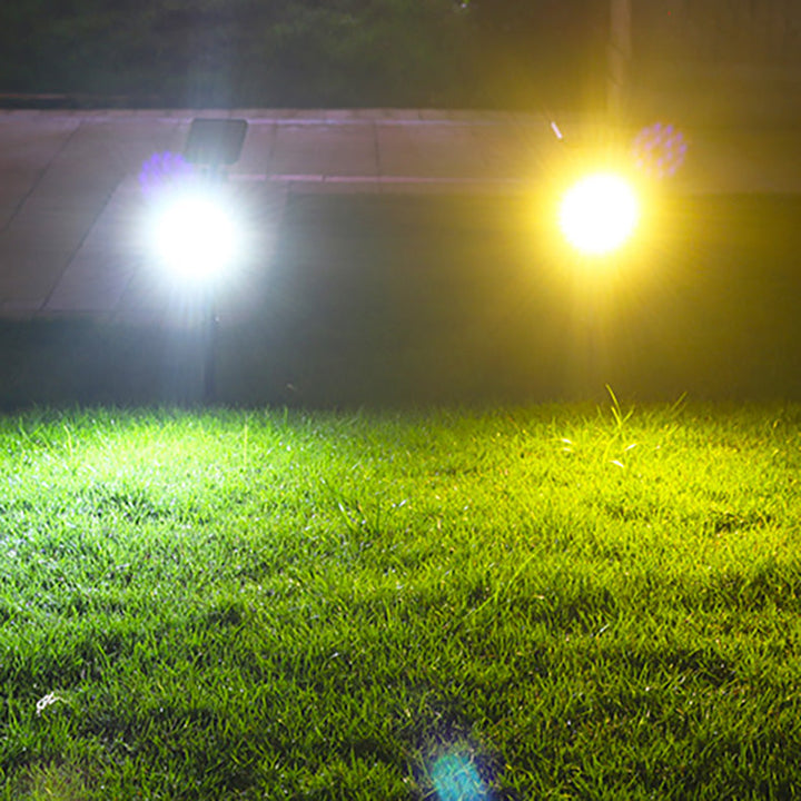 Zeitgenössische industrielle ABS Solar wasserdichte LED-Spotlight Rasen-Einstecklicht für Außenbereich Terrasse | Karnz