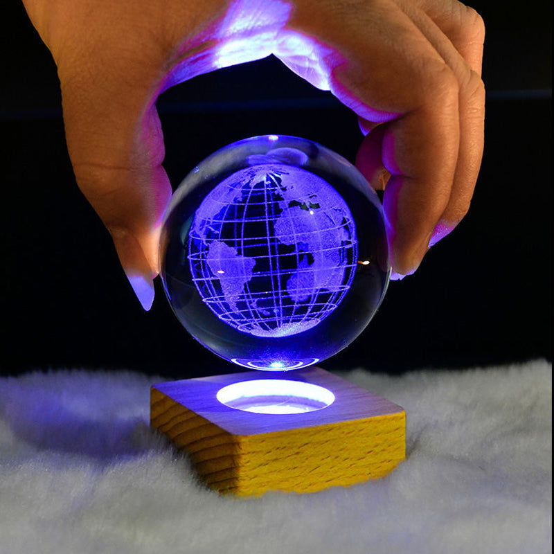 3D Galaxy Kristallball Nachtlicht | Karnz