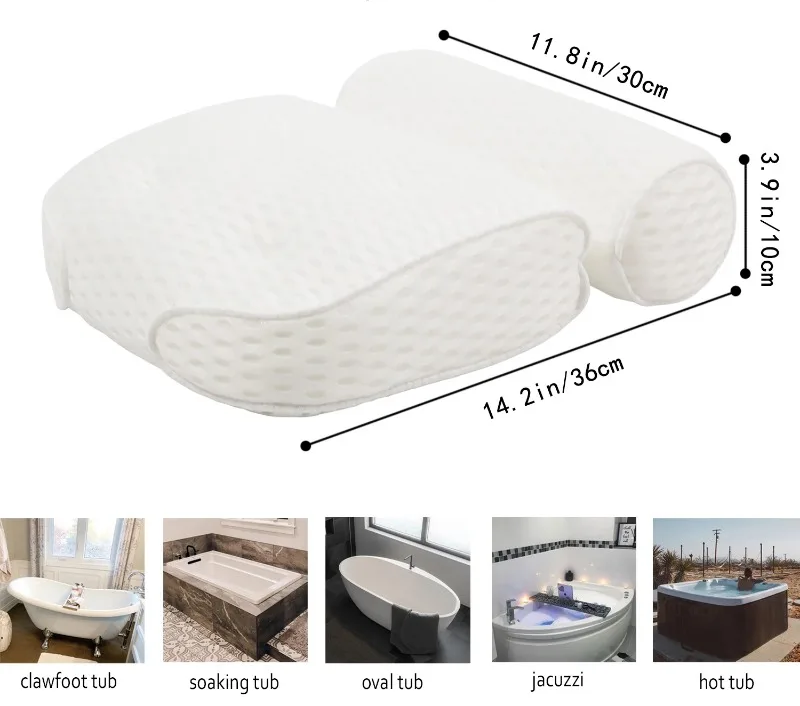 HydroComfort Luxus Badkissen Karnz