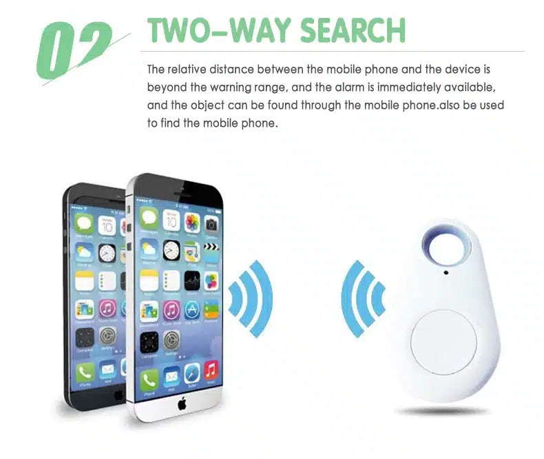 Schlüsselfinder Bluetooth iTag Tracker - für iPhone oder Android | Karnz