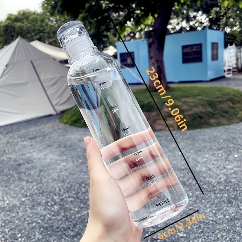 Trinkflasche mit Zeitmarkierungen 500/700 ml | Karnz