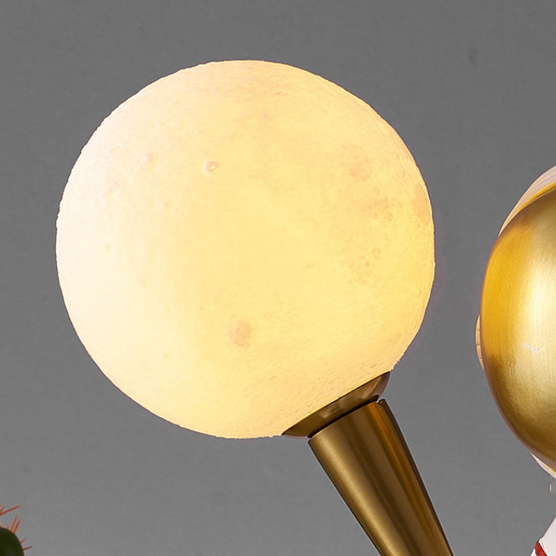Karnz | CosmoBuddy Astronaut Wandlampe | Kreatives Design | Resin & ABS | LED Schlafzimmerlicht