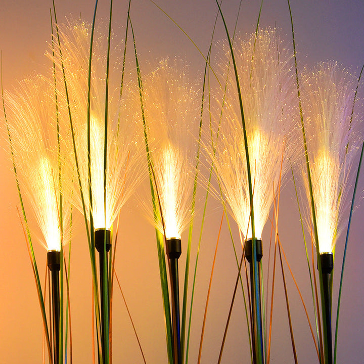 Solar Rattan Gartenlampe - Bunte LED Gartenbeleuchtung mit IP65 wasserdichtem Schutz | Karnz